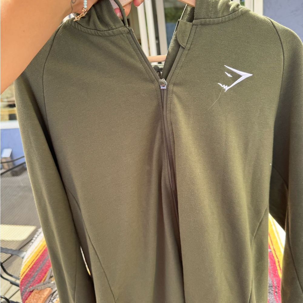 Gymshark Olive Hoodie